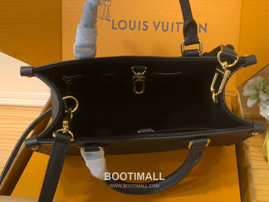 Louis Vuitton Onthego PM Tote Bag M45563 루이비통 온더고 PM 모노그램 앙프렝뜨 레더 토트백 25cm 9