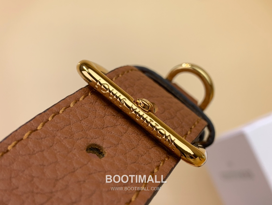 Louis Vuitton Lock It MM M11214 루이비통 락 잇 MM 토리용 레더 탑핸들 숄더백 브라운 29cm 5