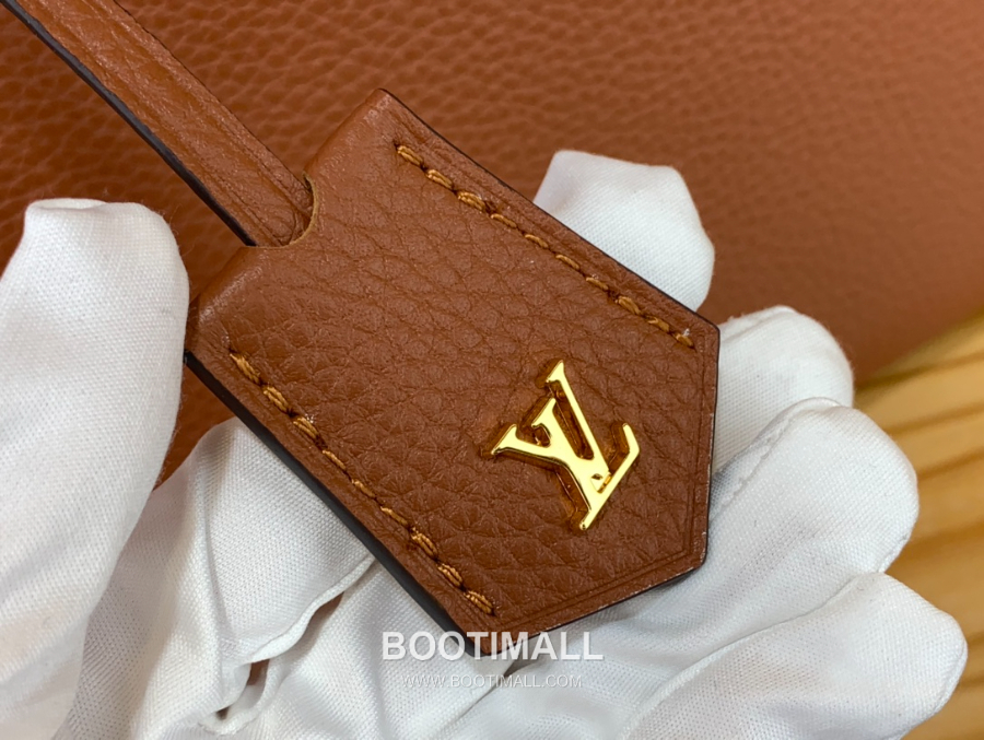 Louis Vuitton Lock It MM M11214 루이비통 락 잇 MM 토리용 레더 탑핸들 숄더백 브라운 29cm 7