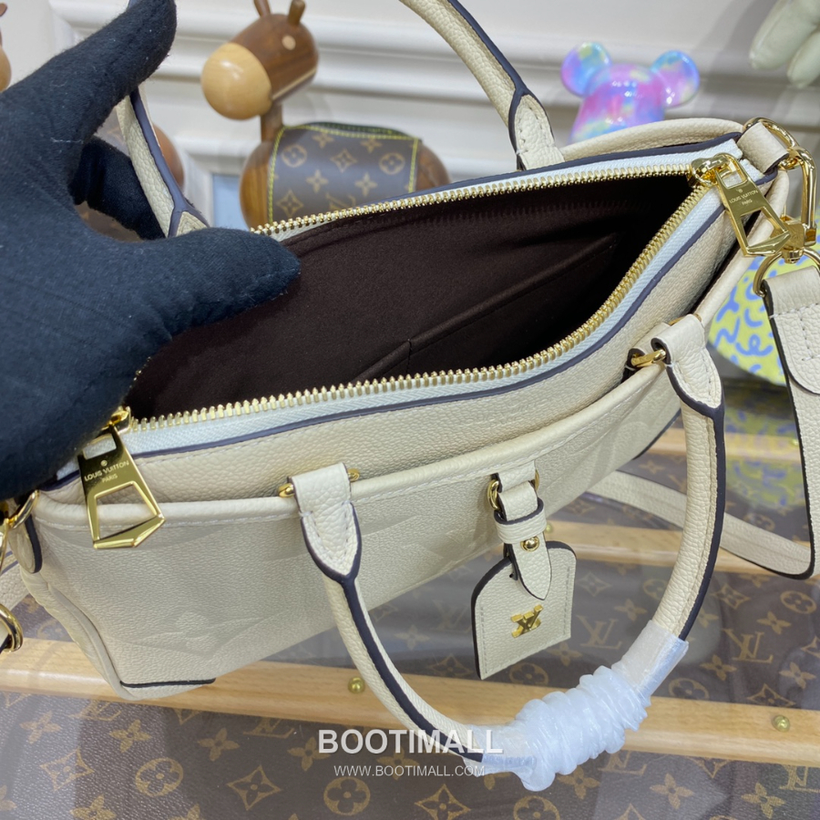 Louis Vuitton Trianon PM M46503 루이비통 트리아농 PM 모노그램 앙프렝뜨 레더 토트백 28cm 9