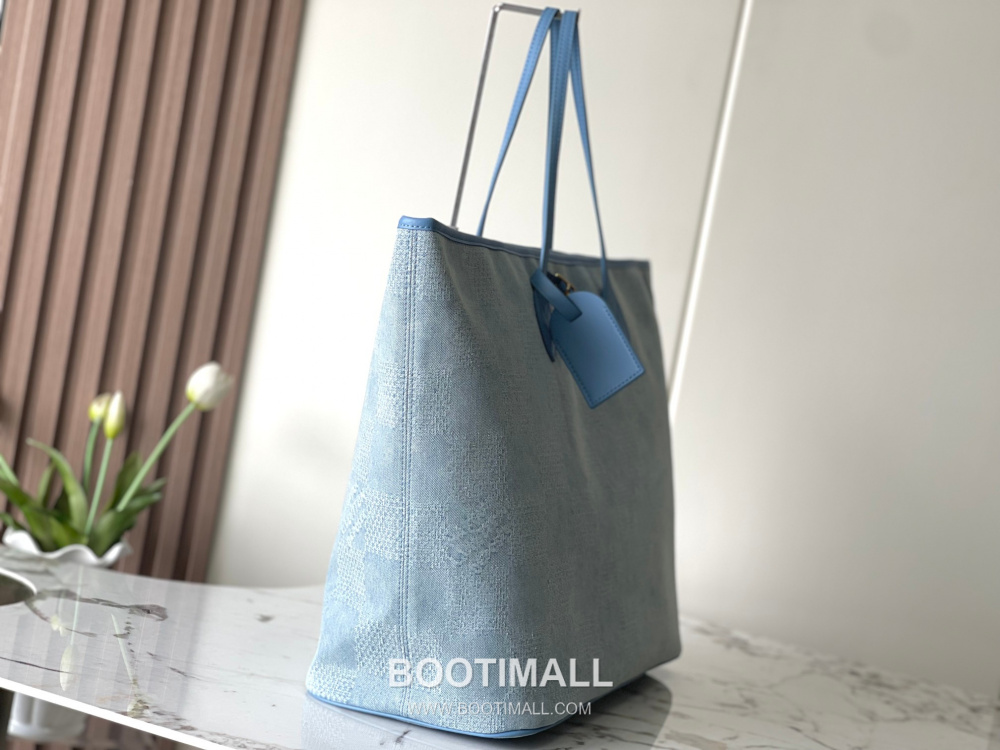 Louis Vuitton Neverfull MM Damier Denim 3D Tote 루이비통 네버풀 MM 다미에 데님 3D 토트백 N00198 60cm 5