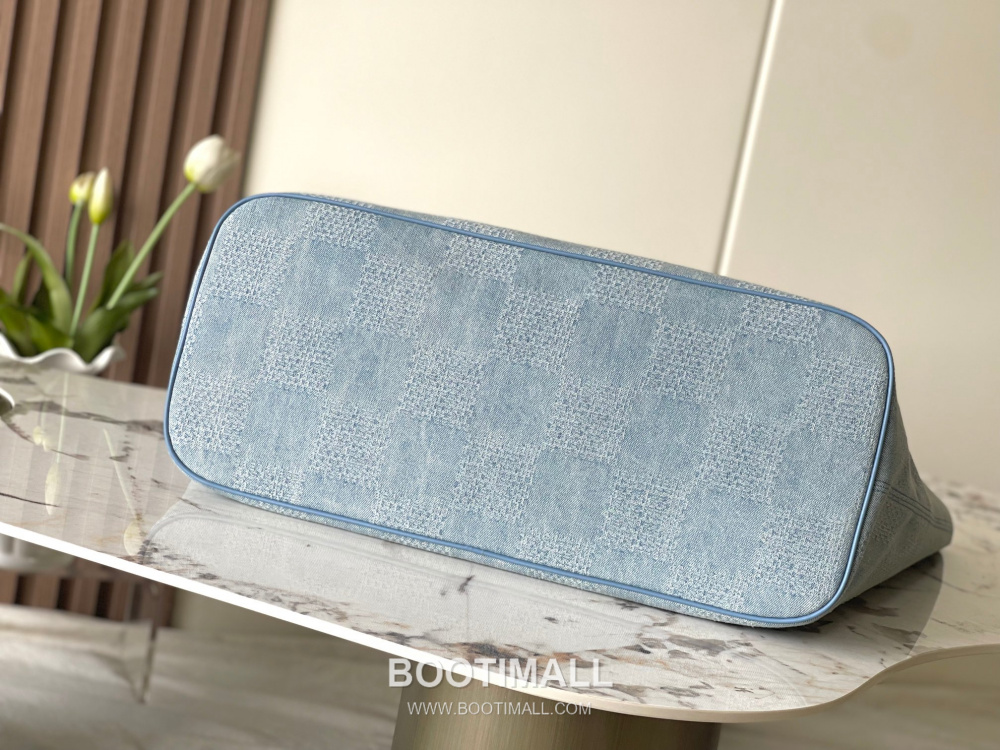 Louis Vuitton Neverfull MM Damier Denim 3D Tote 루이비통 네버풀 MM 다미에 데님 3D 토트백 N00198 60cm 7