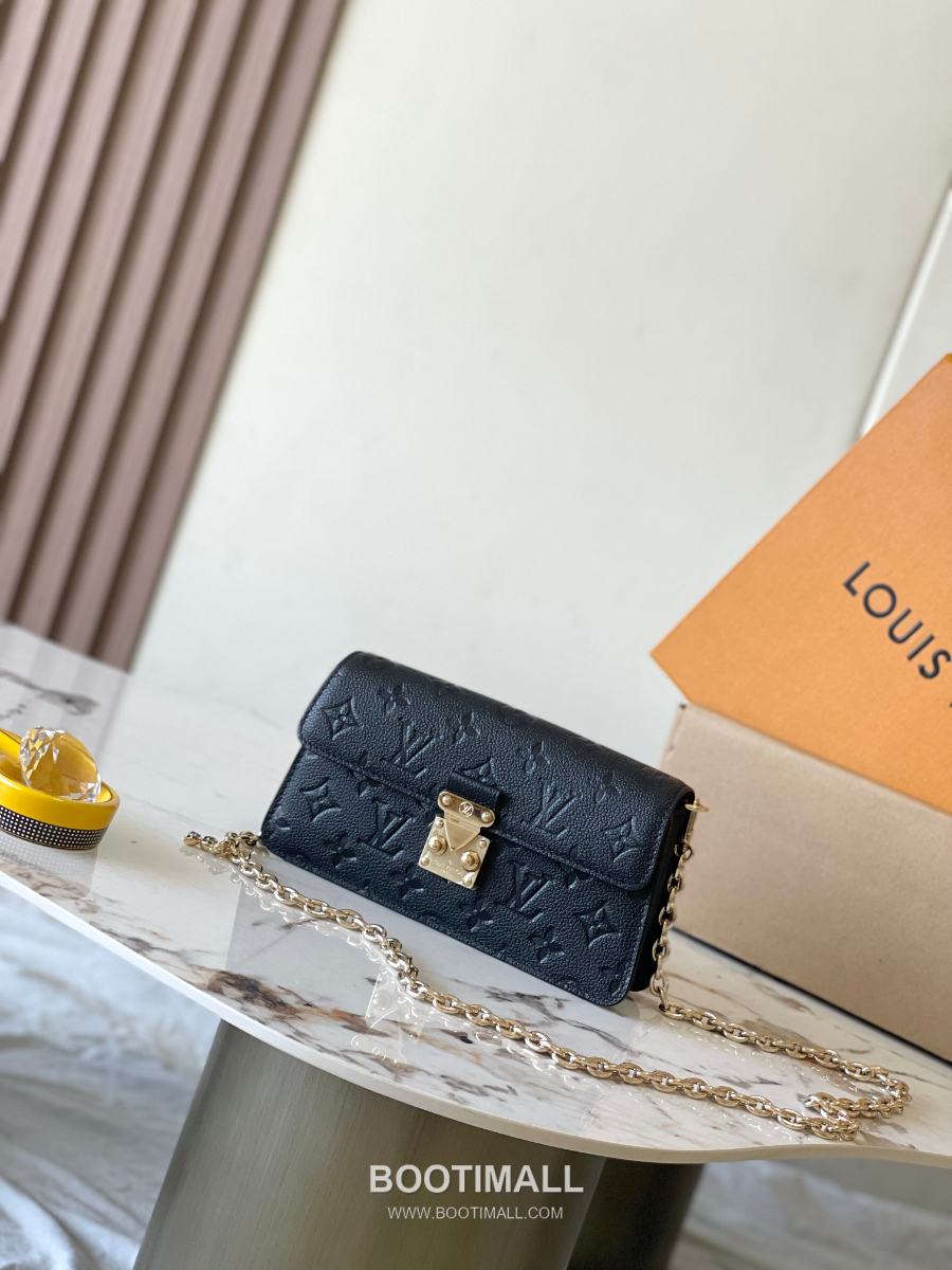 Louis Vuitton Wallet On Chain Métis Monogram Empreinte 루이비통 월릿 온 체인 메티스 모노그램 앙프렝뜨 M82637 19cm 9