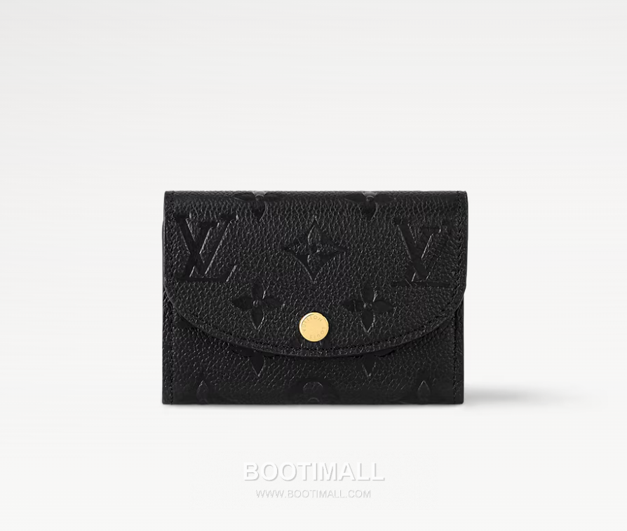 Louis Vuitton Rosalie Coin Purse Monogram 루이비통 로잘리 코인 퍼스 모노그램 앙프렝뜨 가죽 M81455 블랙 11cm 1