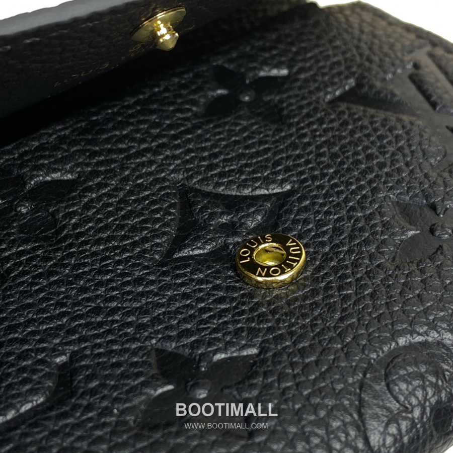 Louis Vuitton Rosalie Coin Purse Monogram 루이비통 로잘리 코인 퍼스 모노그램 앙프렝뜨 가죽 M81455 블랙 11cm 7
