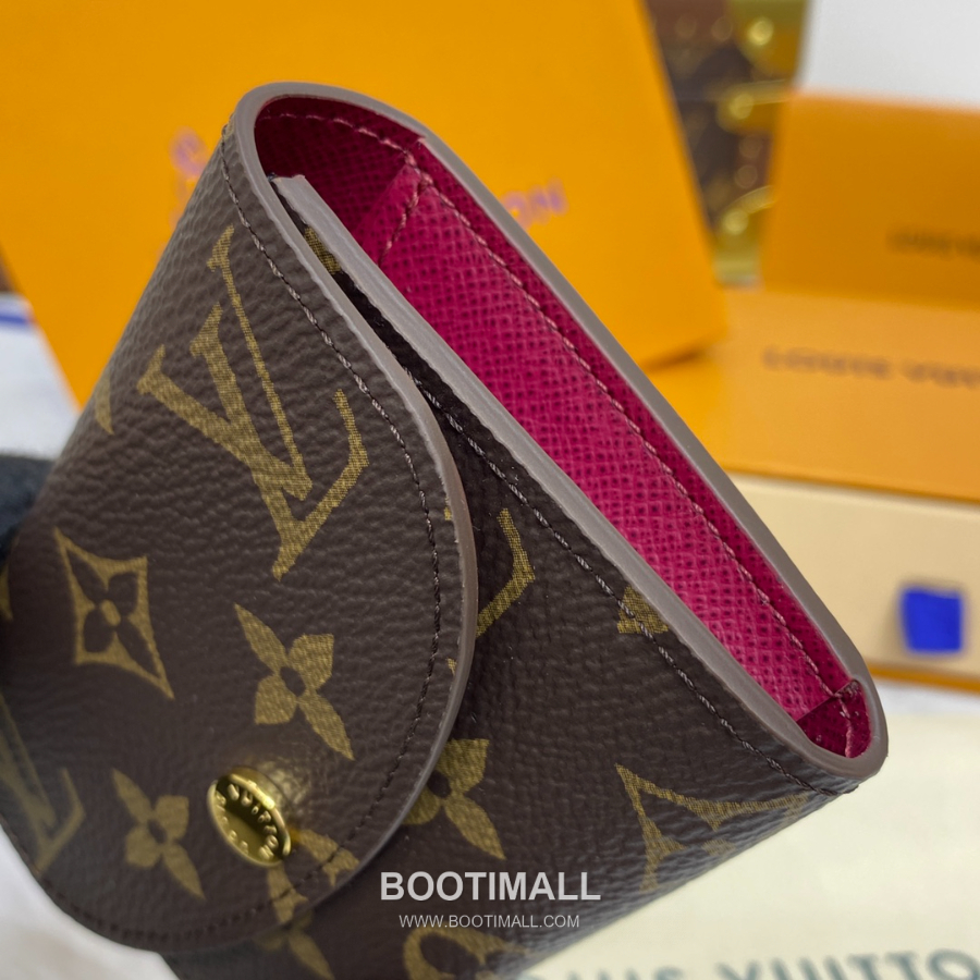 Louis Vuitton Rosalie Coin Purse Monogram Canvas 루이비통 로잘리 코인 퍼스 모노그램 캔버스 M62361 11cm 4