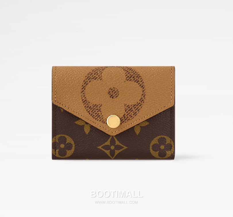 Louis Vuitton Zoé Wallet Monogram Reverse Giant Canvas M80725 루이비통 조에 지갑 모노그램 리버스 자이언트 캔버스 9.5cm 1