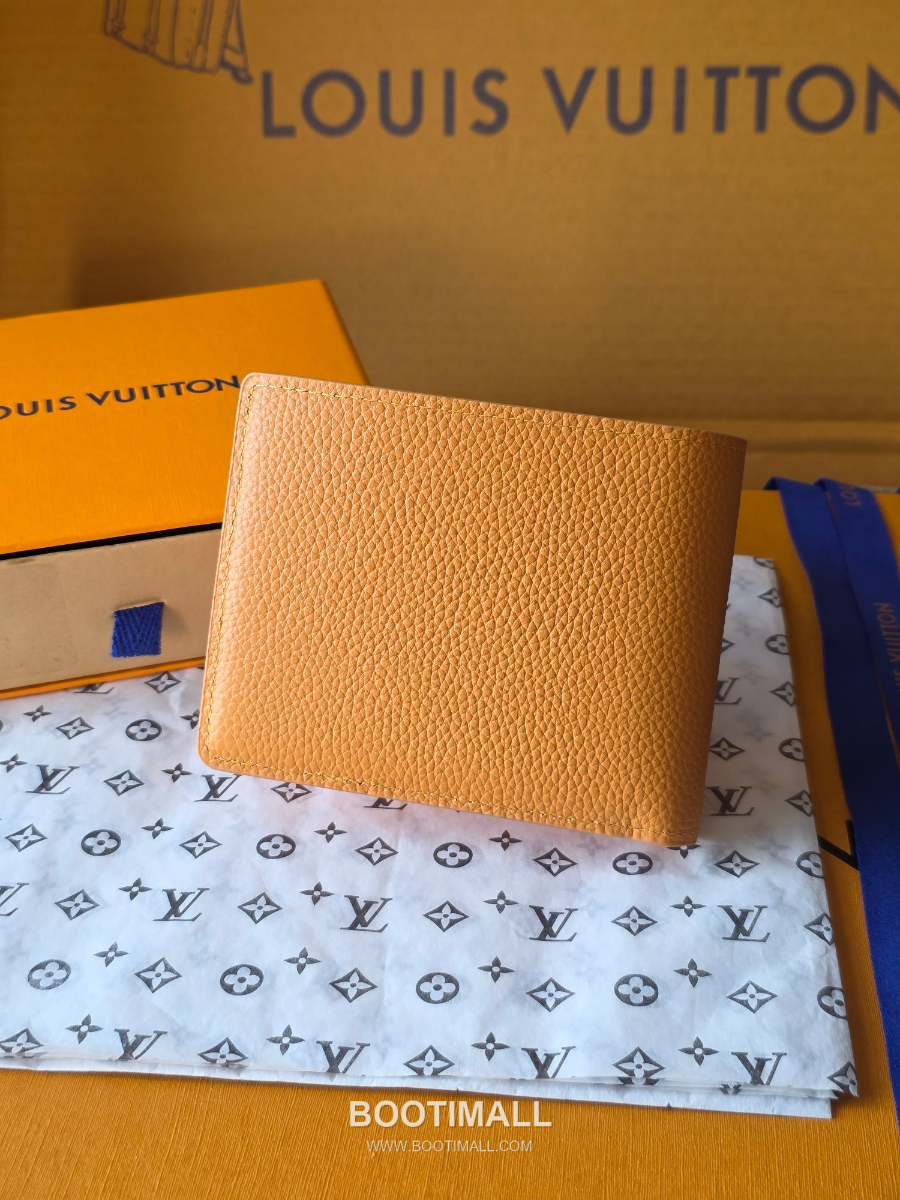 Louis Vuitton Slender Wallet Monogram M26837 M26838 루이비통 슬렌더 멀티플 월릿 모노그램 헤리티지 코티드 캔버스 오렌지 11cm 3