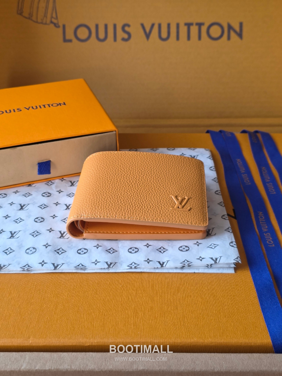 Louis Vuitton Slender Wallet Monogram M26837 M26838 루이비통 슬렌더 멀티플 월릿 모노그램 헤리티지 코티드 캔버스 오렌지 11cm 4