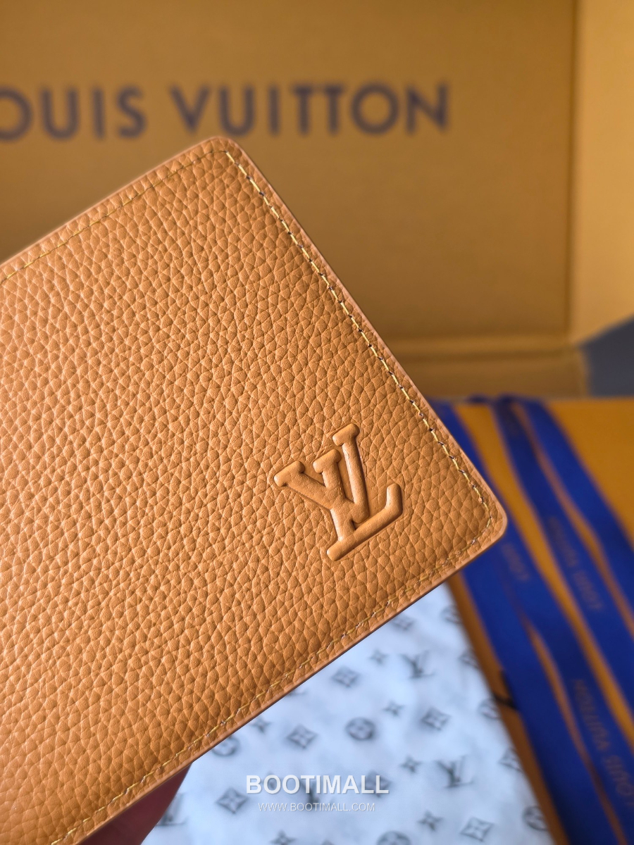Louis Vuitton Slender Wallet Monogram M26837 M26838 루이비통 슬렌더 멀티플 월릿 모노그램 헤리티지 코티드 캔버스 오렌지 11cm 5