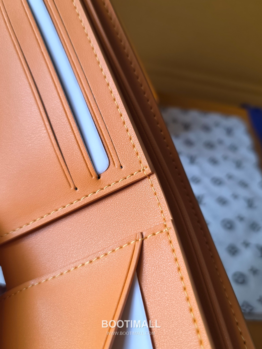 Louis Vuitton Slender Wallet Monogram M26837 M26838 루이비통 슬렌더 멀티플 월릿 모노그램 헤리티지 코티드 캔버스 오렌지 11cm 11