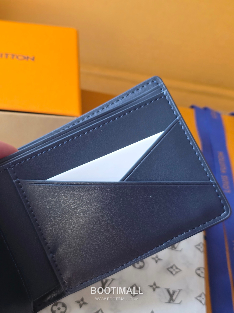 Louis Vuitton Slender Wallet Monogram M26837 M26838 루이비통 슬렌더 멀티플 월릿 모노그램 헤리티지 코티드 캔버스 그레이 11cm 5