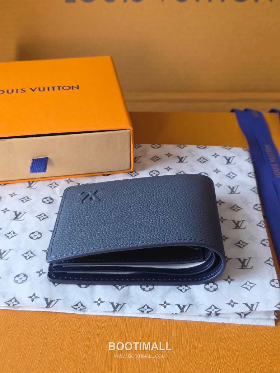 Louis Vuitton Slender Wallet Monogram M26837 M26838 루이비통 슬렌더 멀티플 월릿 모노그램 헤리티지 코티드 캔버스 그레이 11cm 6