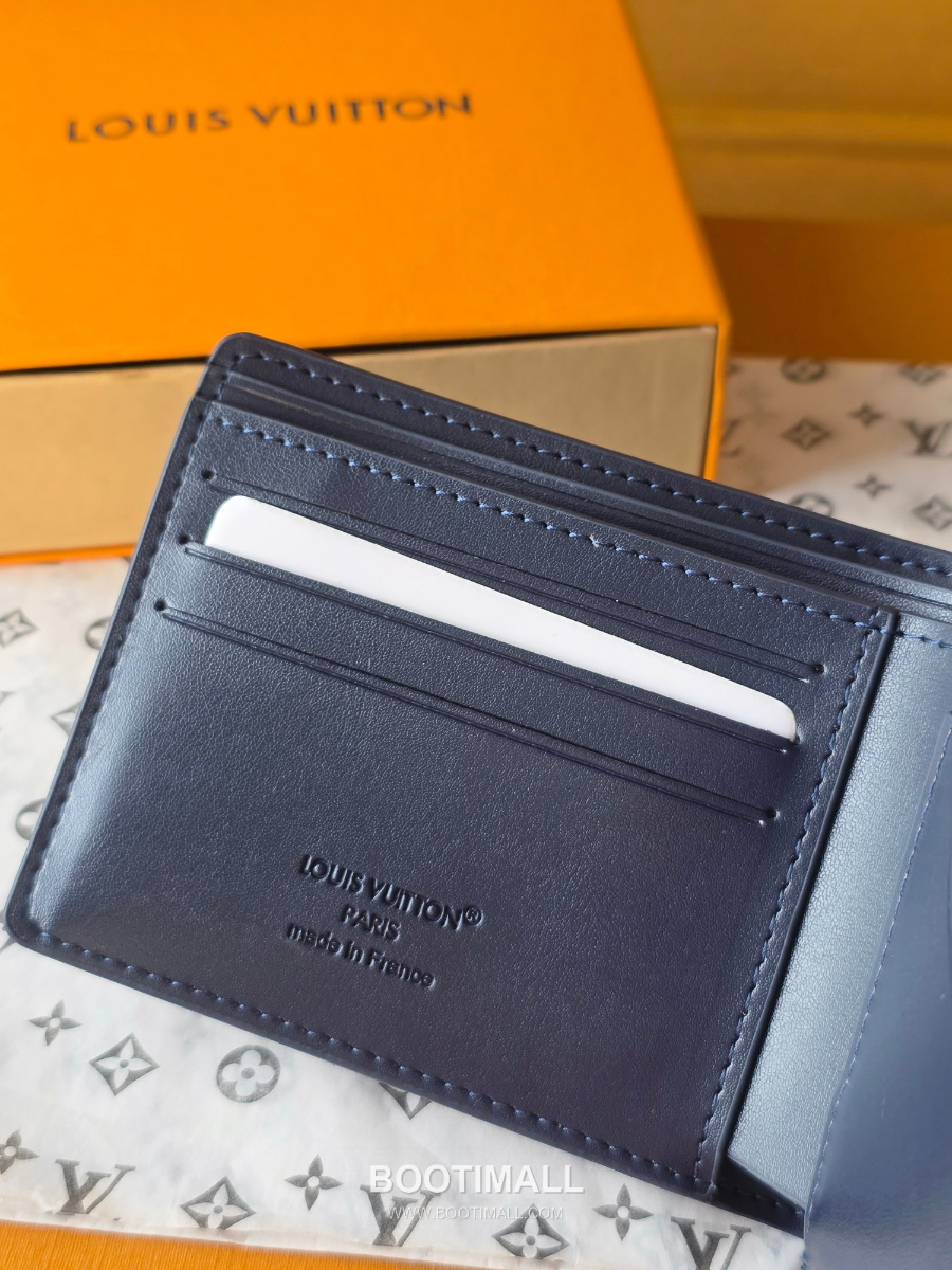 Louis Vuitton Slender Wallet Monogram M26837 M26838 루이비통 슬렌더 멀티플 월릿 모노그램 헤리티지 코티드 캔버스 그레이 11cm 7