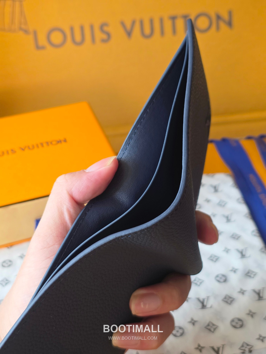 Louis Vuitton Slender Wallet Monogram M26837 M26838 루이비통 슬렌더 멀티플 월릿 모노그램 헤리티지 코티드 캔버스 그레이 11cm 9