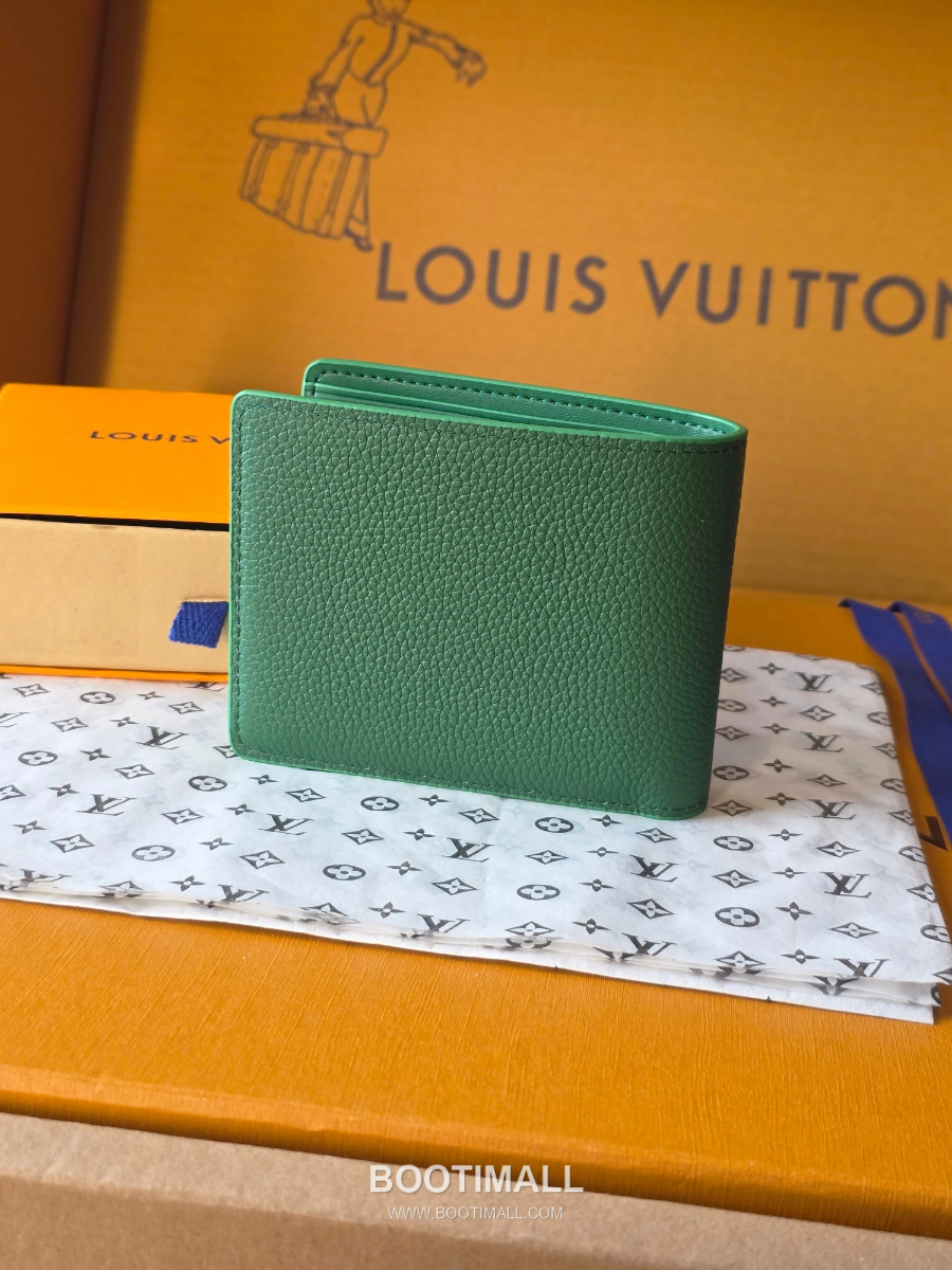 Louis Vuitton Slender Wallet Monogram M26837 M26838 루이비통 슬렌더 멀티플 월릿 모노그램 헤리티지 코티드 캔버스 그린 11cm 2