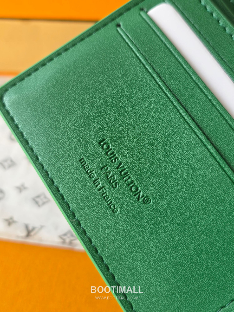Louis Vuitton Slender Wallet Monogram M26837 M26838 루이비통 슬렌더 멀티플 월릿 모노그램 헤리티지 코티드 캔버스 그린 11cm 8