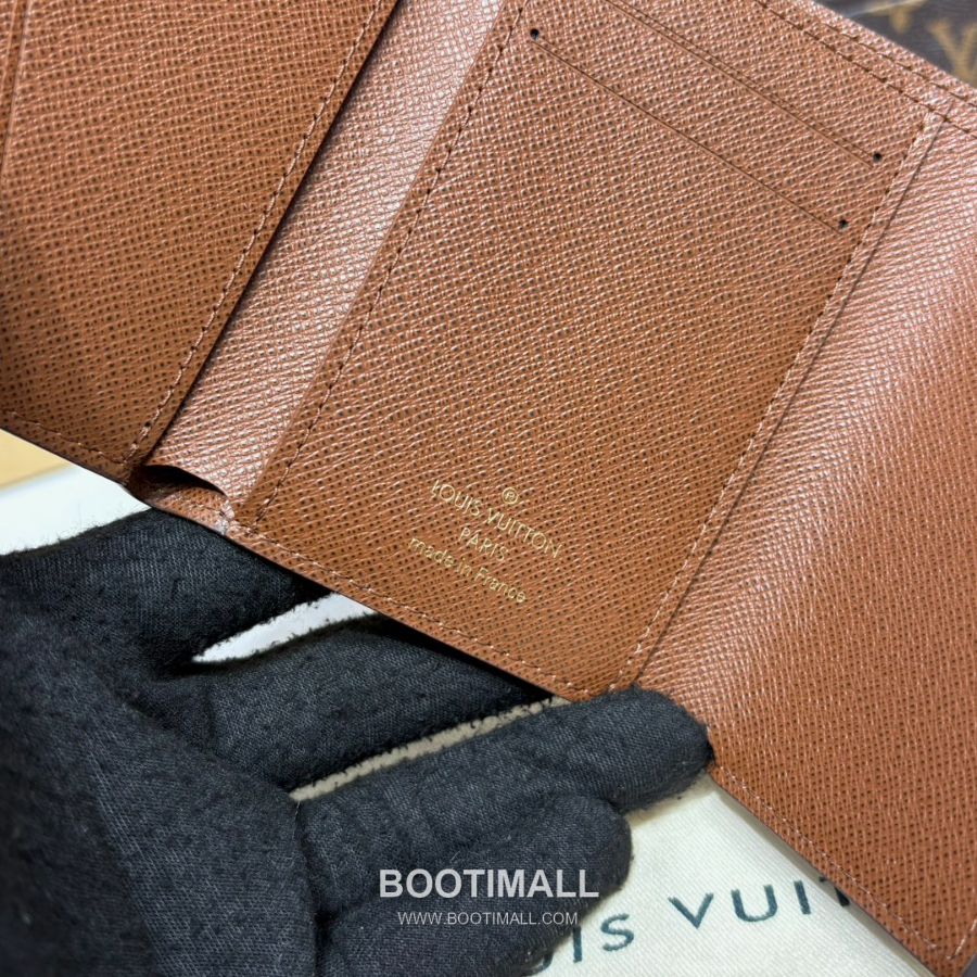 Louis Vuitton Victor Wallet Monogram Eclipse Coated Canvas M12598 루이비통 빅토르 월릿 모노그램 이클립스 코티드 캔버스 브라운 11.5cm 8