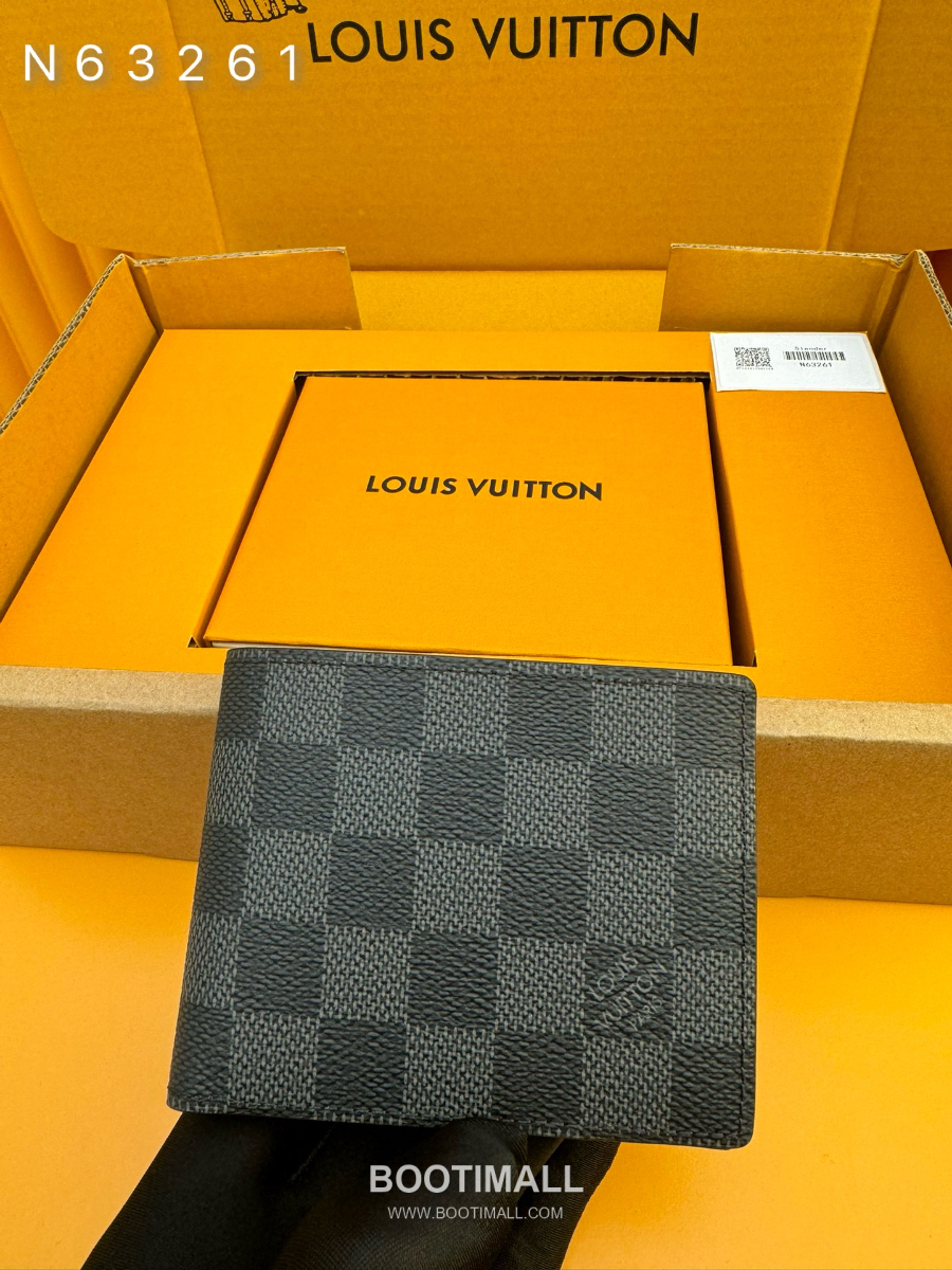 Louis Vuitton Slender Wallet N63261 루이비통 슬렌더 반지갑 다미에 앙피니 레더 11cm 4