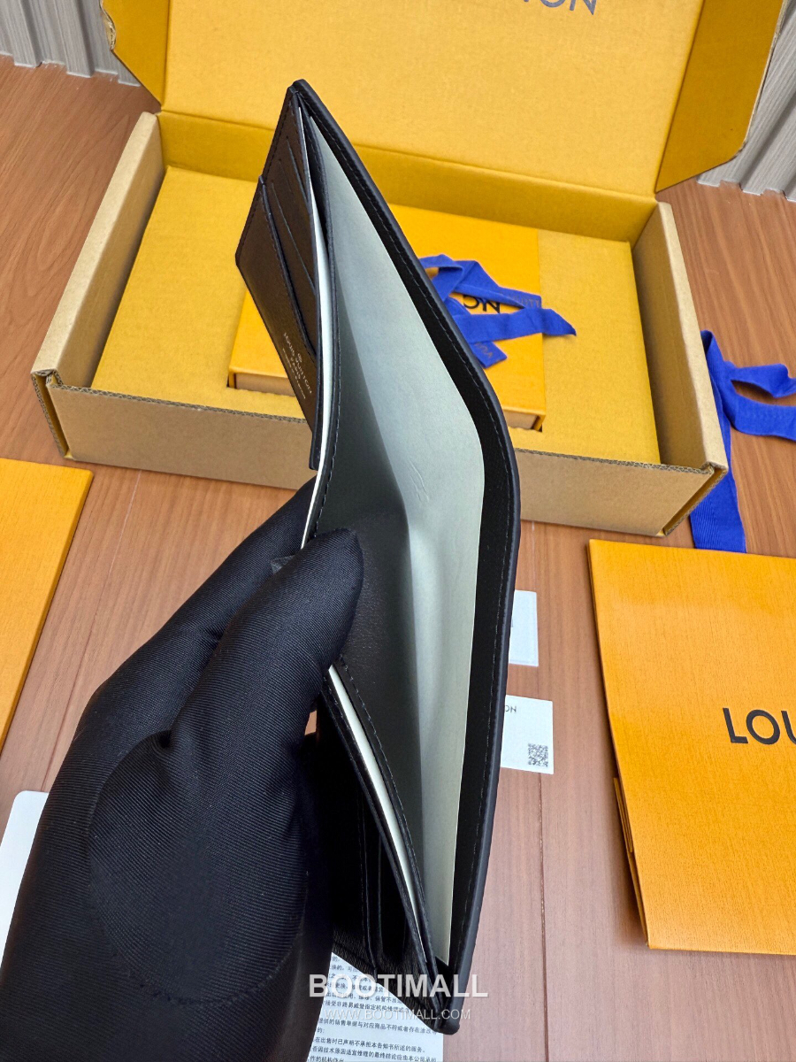 Louis Vuitton Slender Wallet Monogram M80906 루이비통 슬렌더 월릿 모노그램 이클립스 리버스 코티드 캔버스 11cm 13