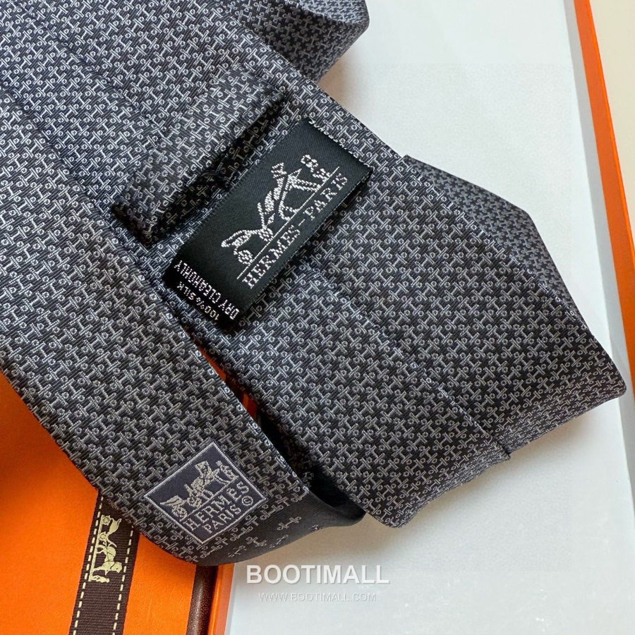 Hermès Printed Silk Tie Hermès 에르메스 프린트 실크 넥타이 148cm 5