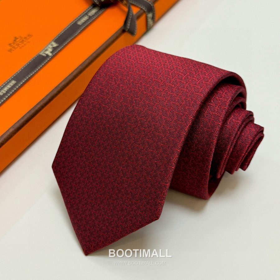 Hermès Printed Silk Tie Hermès 에르메스 프린트 실크 넥타이 148cm 12