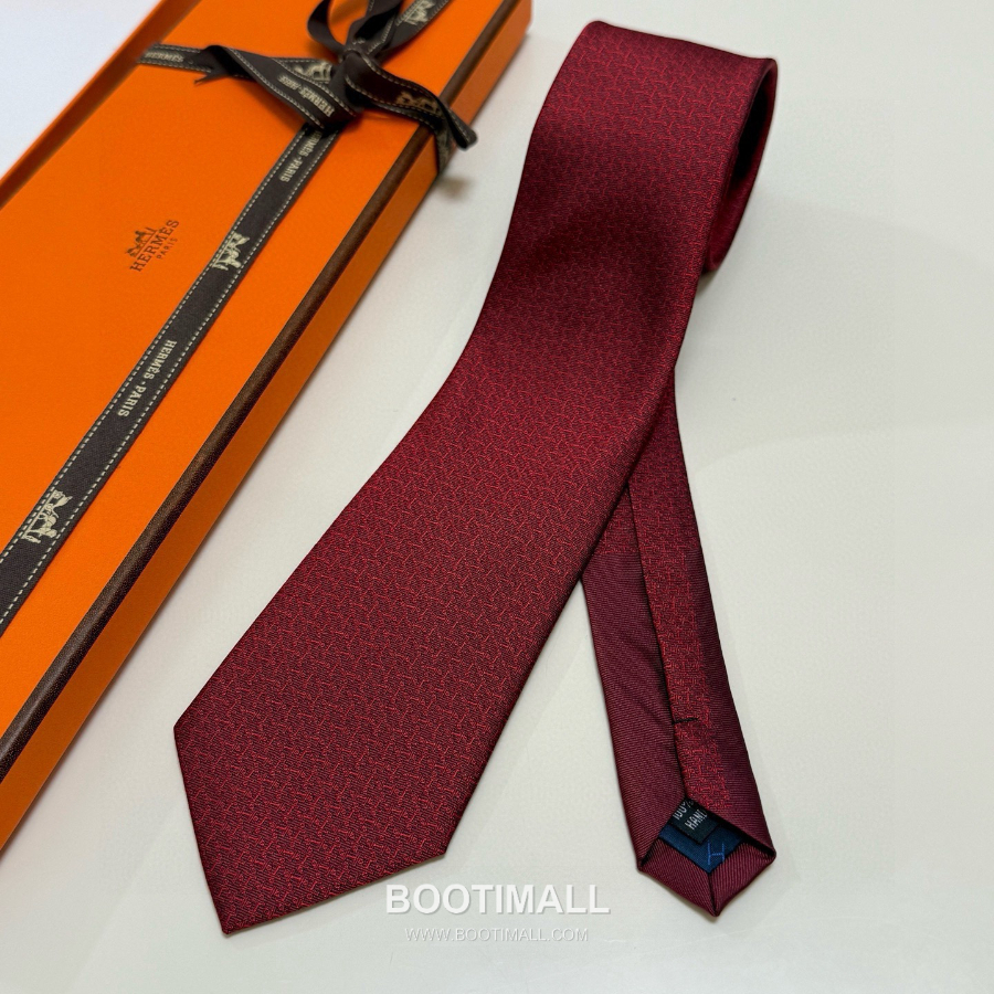 Hermès Printed Silk Tie Hermès 에르메스 프린트 실크 넥타이 148cm 13