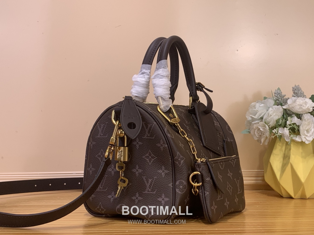 Louis Vuitton Speedy P9 Bandoulière M27974 루이비통 스피디 P9 반둘리에 25 모노그램 카프스킨 25cm 8