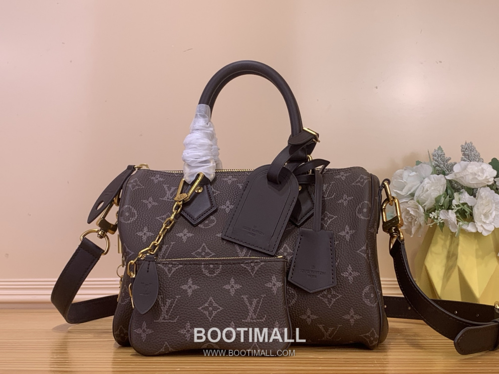 Louis Vuitton Speedy P9 Bandoulière M27974 루이비통 스피디 P9 반둘리에 25 모노그램 카프스킨 25cm 7