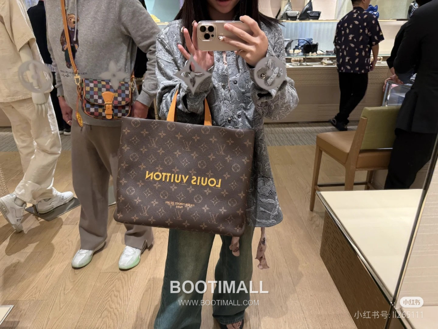 Louis Vuitton Shopper Tote M13928 루이비통 쇼퍼 토트백 모노그램 캔버스 40cm 4