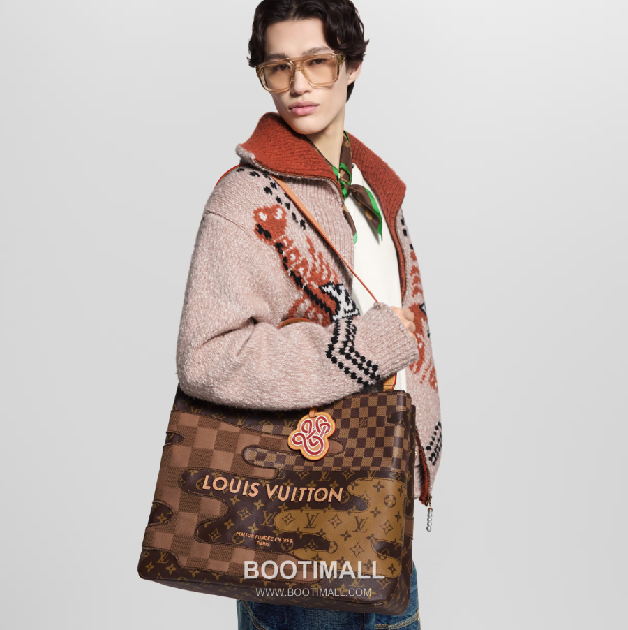 Louis Vuitton Shopper Tote Boro Patchwork M15274 루이비통 쇼퍼 토트 보로 패치워크 모노그램 캔버스 40cm 1