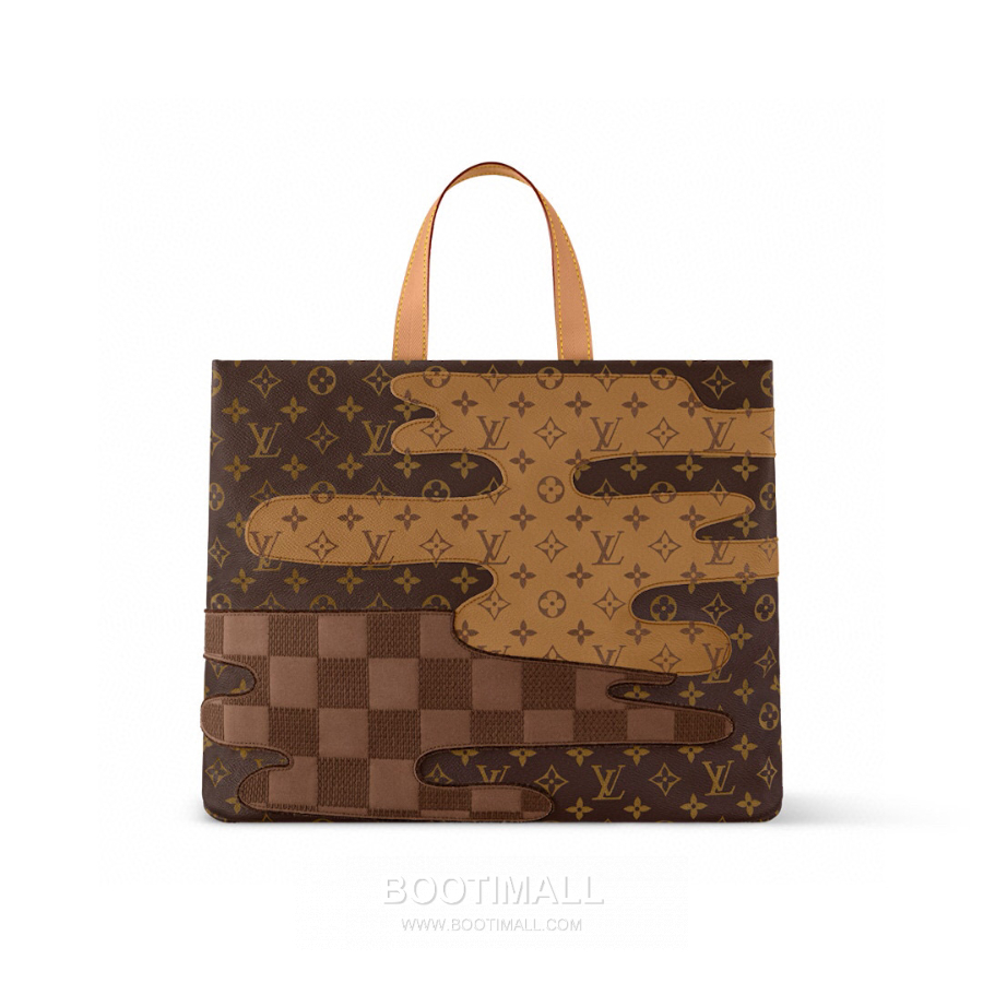 Louis Vuitton Shopper Tote Boro Patchwork M15274 루이비통 쇼퍼 토트 보로 패치워크 모노그램 캔버스 40cm 5