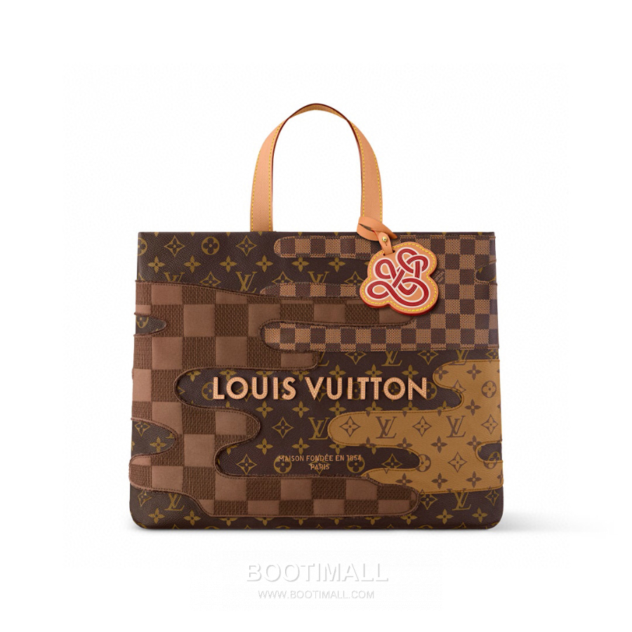 Louis Vuitton Shopper Tote Boro Patchwork M15274 루이비통 쇼퍼 토트 보로 패치워크 모노그램 캔버스 40cm 6