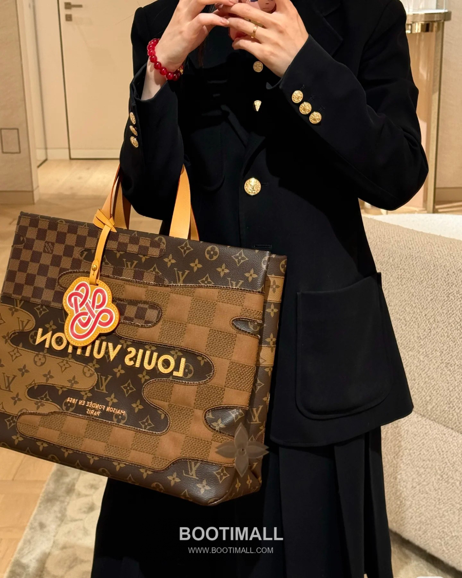 Louis Vuitton Shopper Tote Boro Patchwork M15274 루이비통 쇼퍼 토트 보로 패치워크 모노그램 캔버스 40cm 10