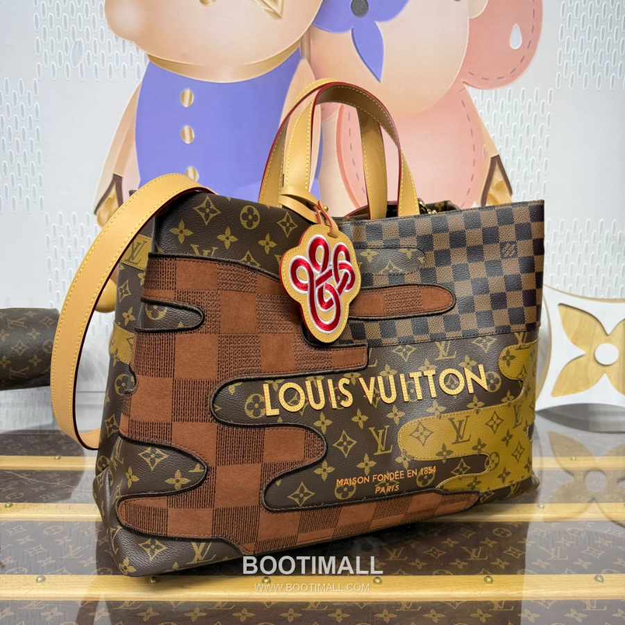 Louis Vuitton Shopper Tote Boro Patchwork M15274 루이비통 쇼퍼 토트 보로 패치워크 모노그램 캔버스 40cm 11