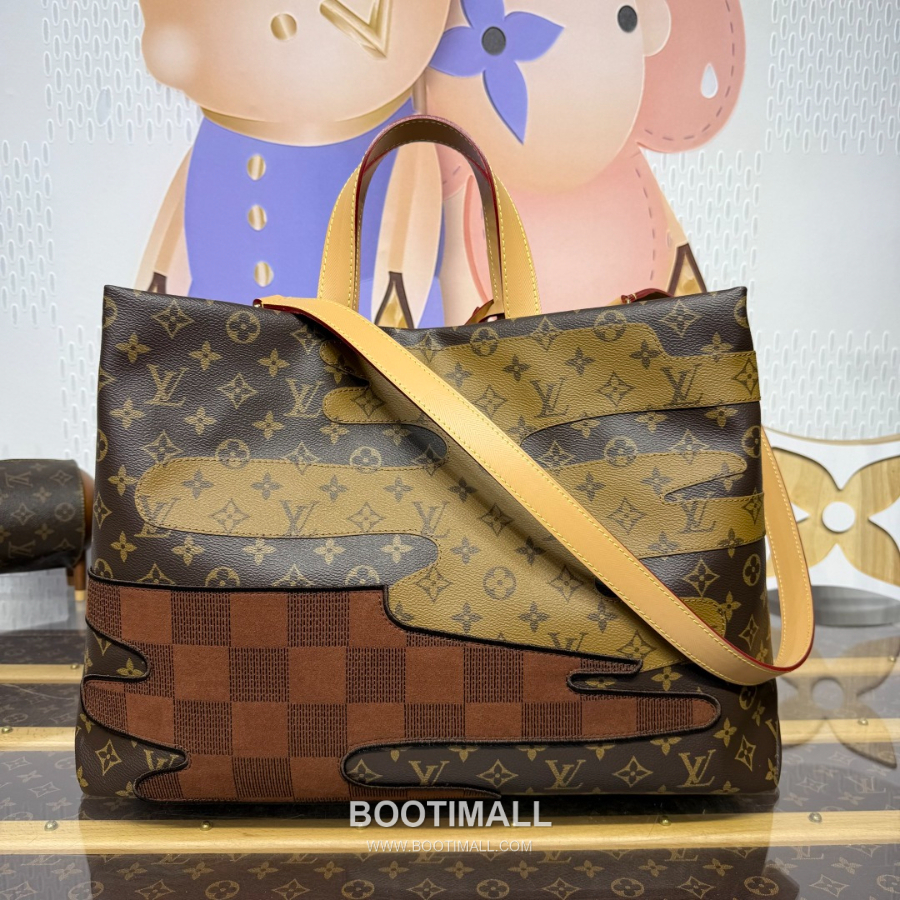 Louis Vuitton Shopper Tote Boro Patchwork M15274 루이비통 쇼퍼 토트 보로 패치워크 모노그램 캔버스 40cm 12