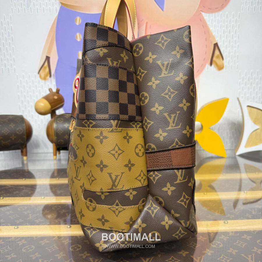 Louis Vuitton Shopper Tote Boro Patchwork M15274 루이비통 쇼퍼 토트 보로 패치워크 모노그램 캔버스 40cm 14