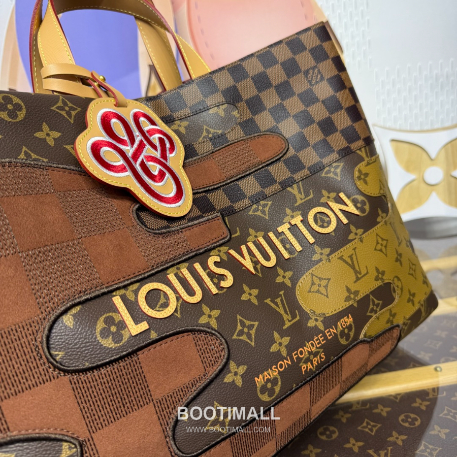 Louis Vuitton Shopper Tote Boro Patchwork M15274 루이비통 쇼퍼 토트 보로 패치워크 모노그램 캔버스 40cm 15