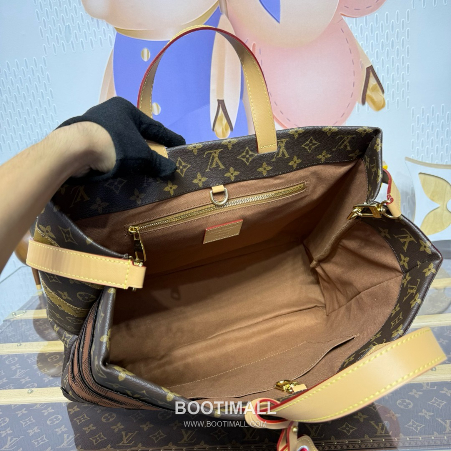 Louis Vuitton Shopper Tote Boro Patchwork M15274 루이비통 쇼퍼 토트 보로 패치워크 모노그램 캔버스 40cm 22