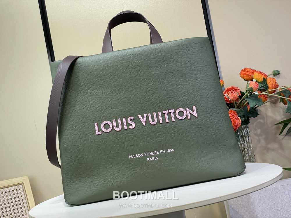 Louis Vuitton Shopper Tote M13928 루이비통 쇼퍼 토트백 모노그램 캔버스 다크그린 40cm 1
