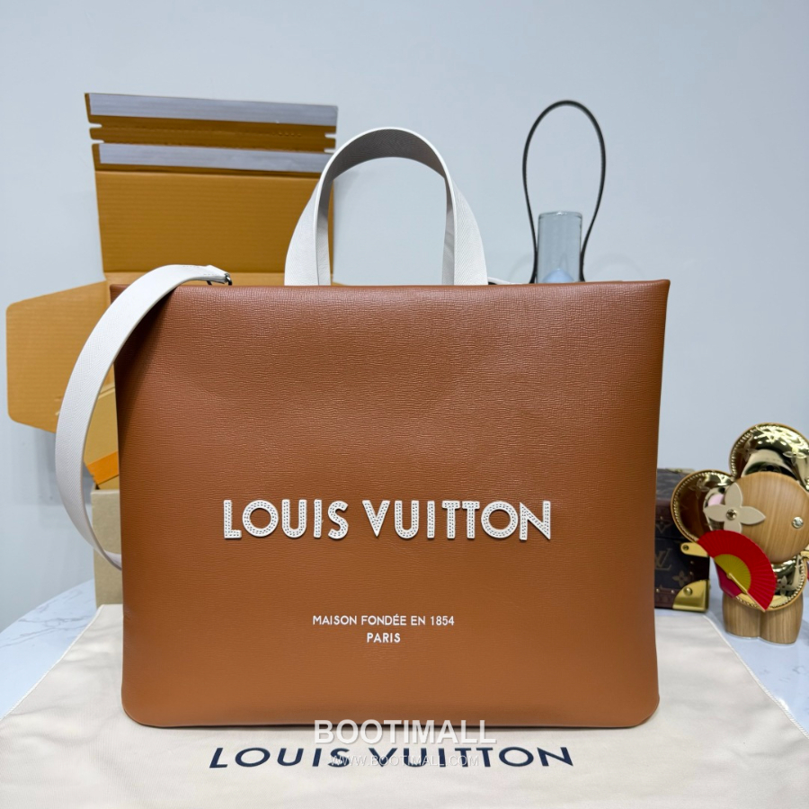 Louis Vuitton Shopper Tote M13928 루이비통 쇼퍼 토트백 모노그램 캔버스 브라운 40cm 1