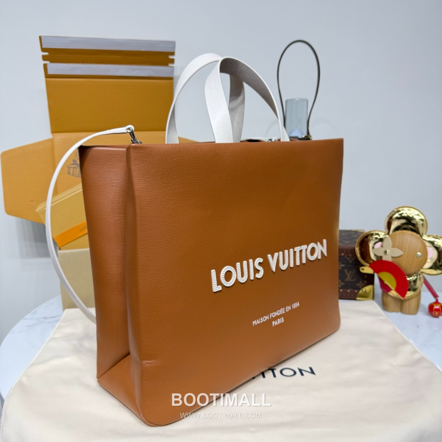 Louis Vuitton Shopper Tote M13928 루이비통 쇼퍼 토트백 모노그램 캔버스 브라운 40cm 2