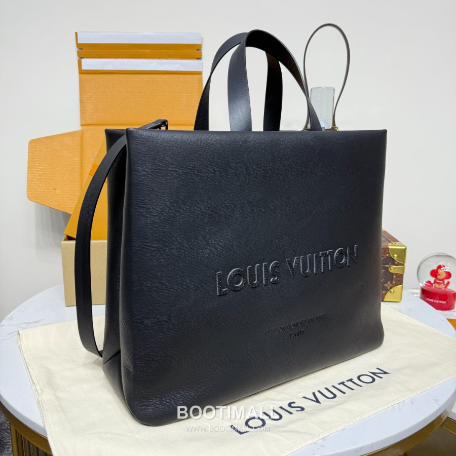 Louis Vuitton Shopper Tote M13979 루이비통 쇼퍼 토트백 모노그램 캔버스 블랙 40cm 6