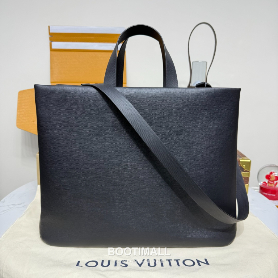 Louis Vuitton Shopper Tote M13979 루이비통 쇼퍼 토트백 모노그램 캔버스 블랙 40cm 7