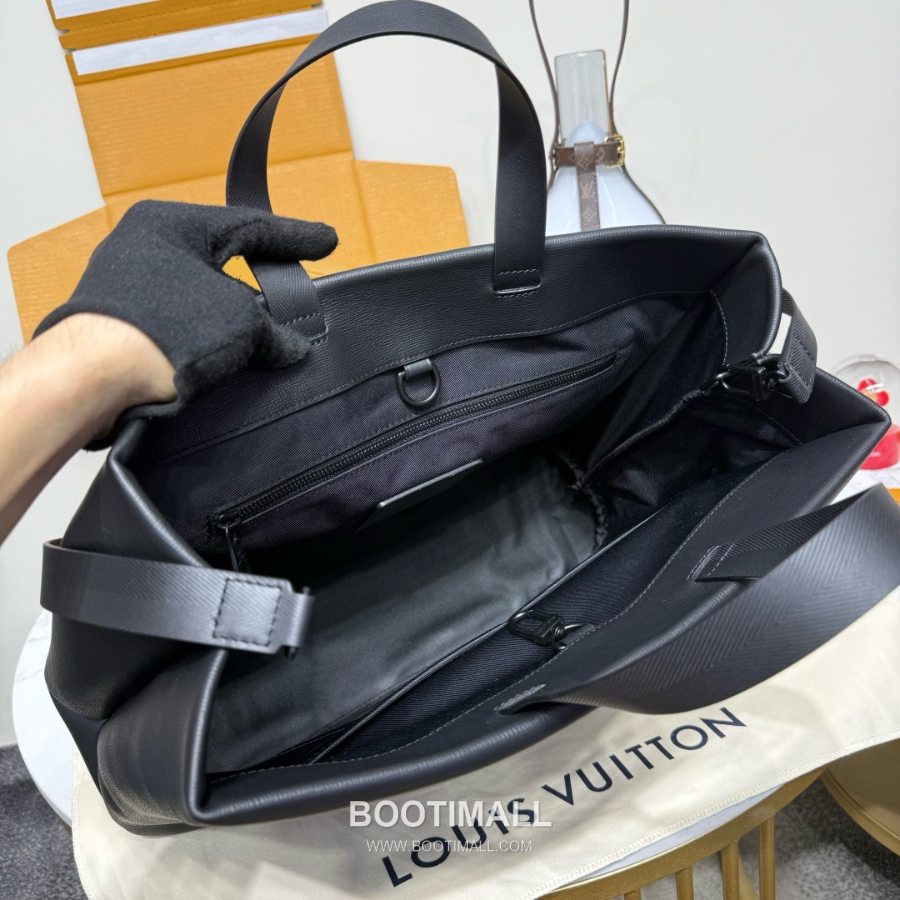 Louis Vuitton Shopper Tote M13979 루이비통 쇼퍼 토트백 모노그램 캔버스 블랙 40cm 16