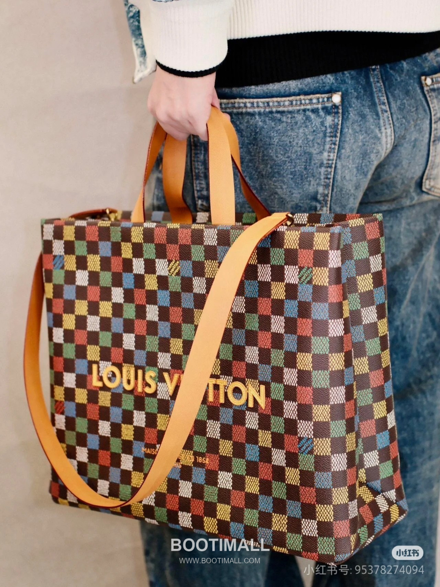 Louis Vuitton LVers Damier Ebene 163 N00192 루이비통 LVERS 다미에 에벤 163 쇼퍼 토트백 40cm 3