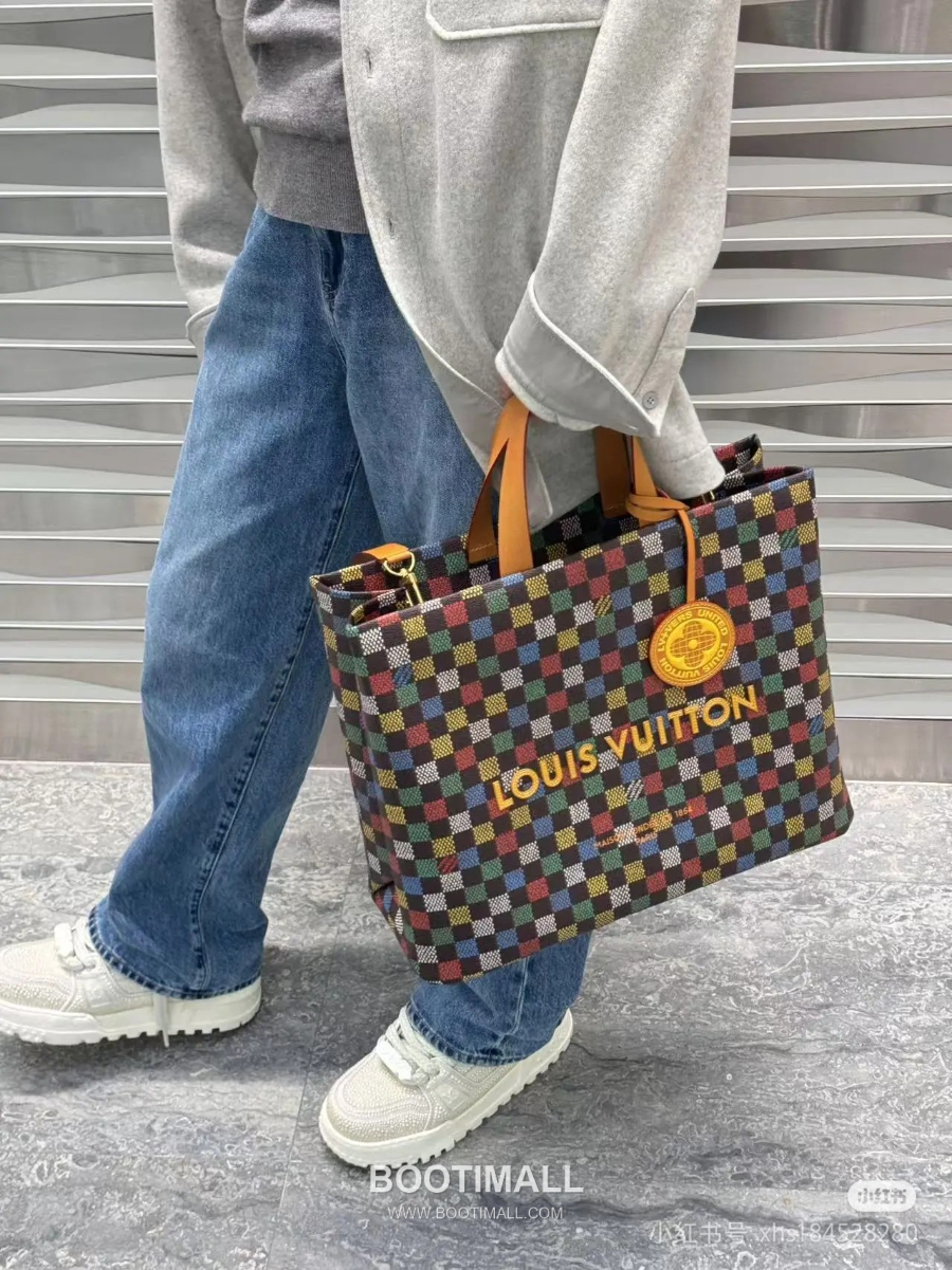 Louis Vuitton LVers Damier Ebene 163 N00192 루이비통 LVERS 다미에 에벤 163 쇼퍼 토트백 40cm 5