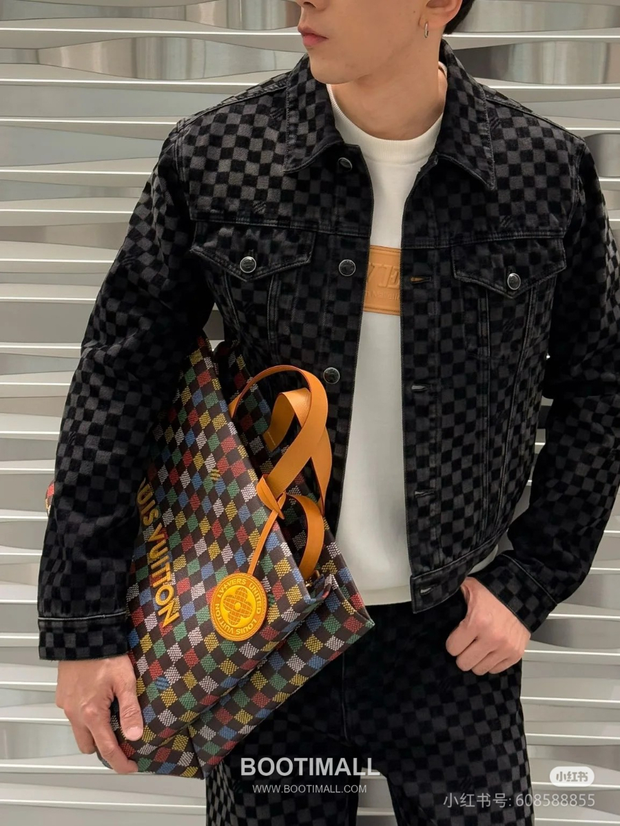 Louis Vuitton LVers Damier Ebene 163 N00192 루이비통 LVERS 다미에 에벤 163 쇼퍼 토트백 40cm 6