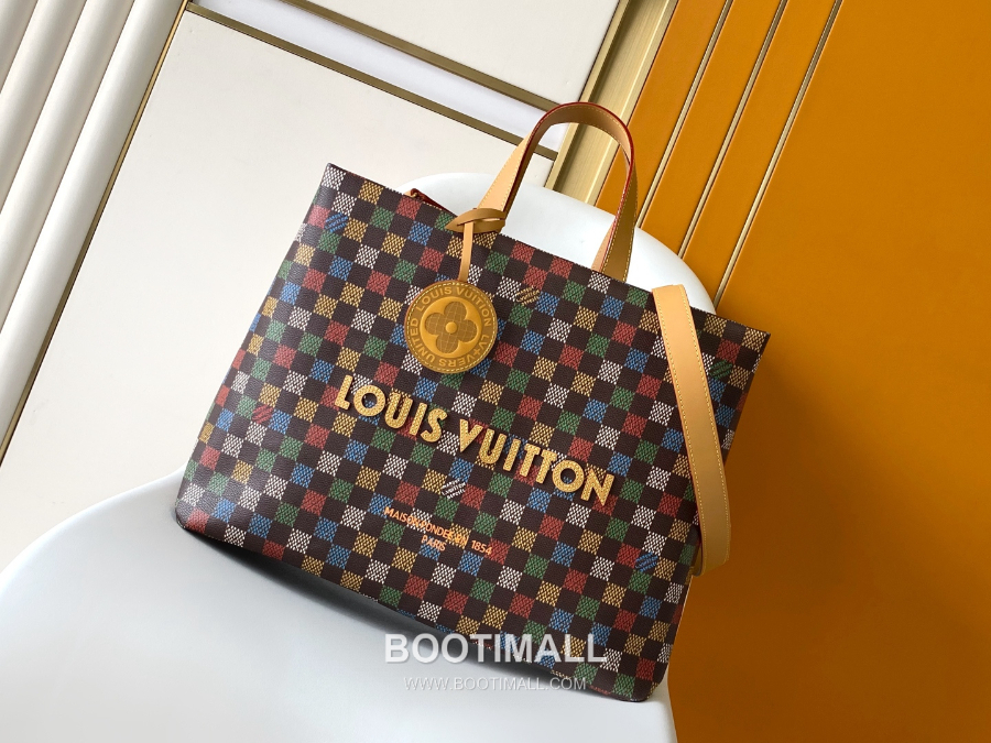 Louis Vuitton LVers Damier Ebene 163 N00192 루이비통 LVERS 다미에 에벤 163 쇼퍼 토트백 40cm 10