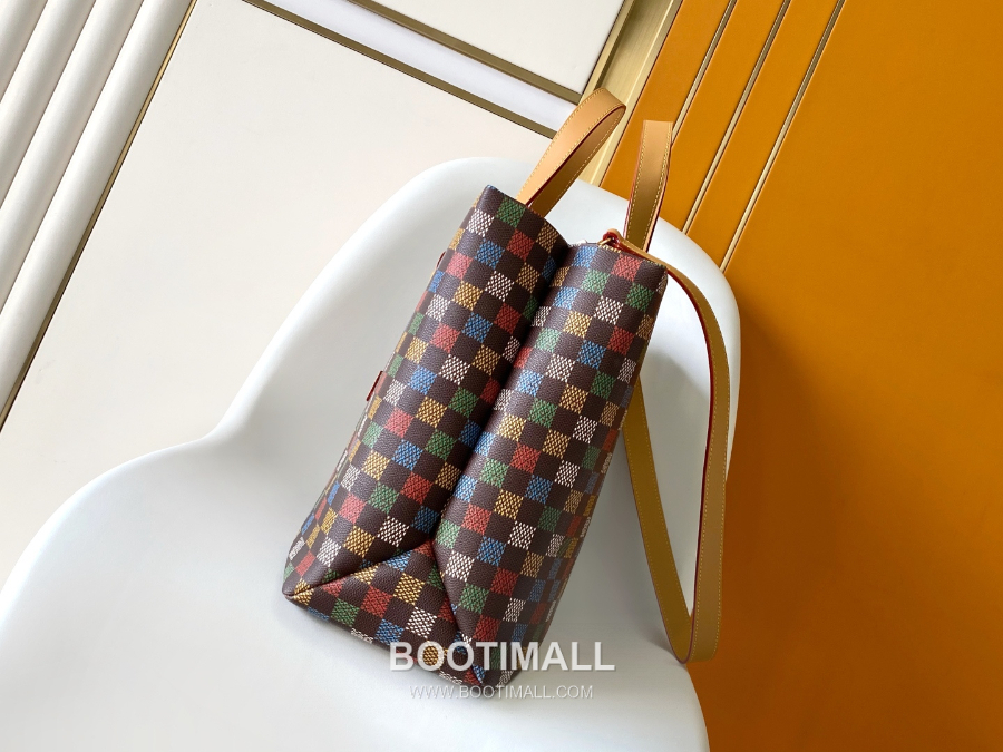 Louis Vuitton LVers Damier Ebene 163 N00192 루이비통 LVERS 다미에 에벤 163 쇼퍼 토트백 40cm 18